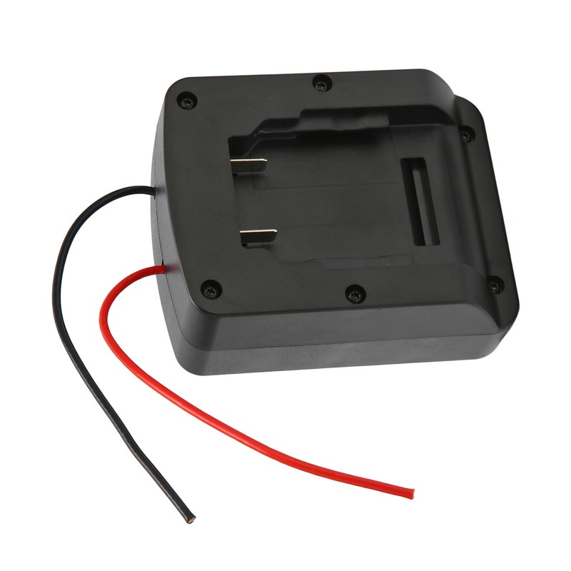 Secure Battery Adapter Independent Switch Dock Power Connector with Wires