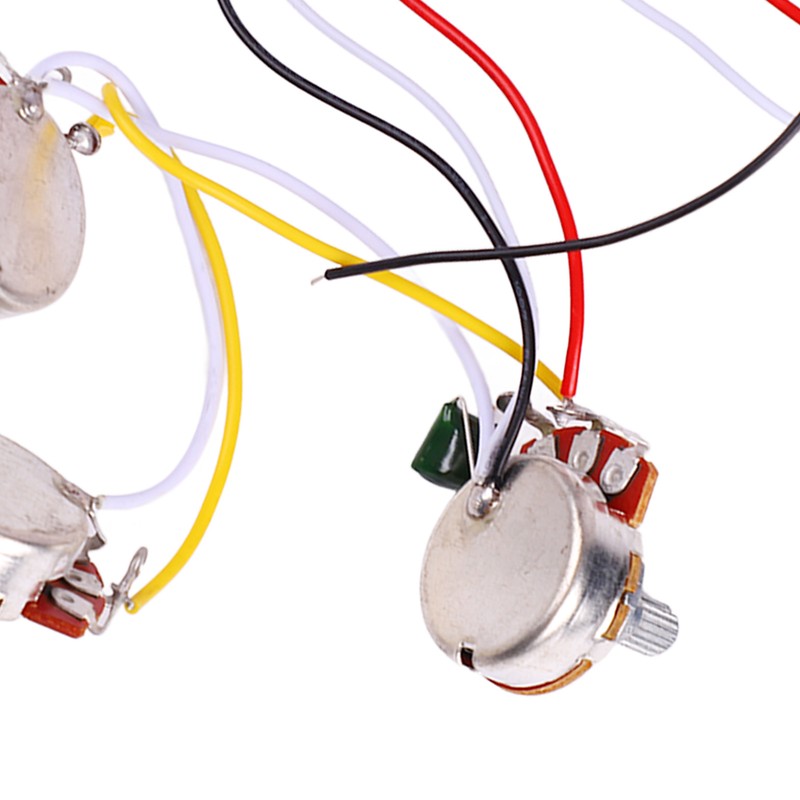 Guitar Potentiometer Kit Jazz Bass Wiring Harness 1 Volume 2
