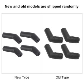 Keenso 4PCS Motorcycle Gear Shift Shoe Protector, Universal Rubber Anti Slip Accessories for Street Dirt Bikes ATVs (Black)