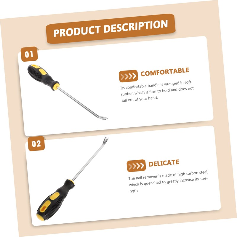 SAFIGLE 4pcs Office Classic Removal Tool Tacker Removal with Double