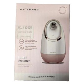 Vanity Planet Facial Steamer Cleanse Hydrate Detoxifies Softens Skin VNT06112