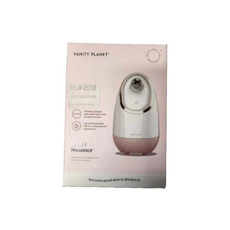 Vanity Planet Facial Steamer Cleanse Hydrate Detoxifies Softens Skin VNT06112