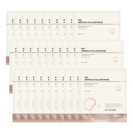 Byaecom EGF Easy G Ampoule Collagen Mask Pack 30 pieces / 바이애콤 EGF 이지에프 앰플 콜라겐 마스크팩 30매입