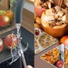Apple Corer, Apple Cutter, Robust Stainless Steel Apple Core Cutter,