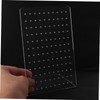 Hohopeti Jewelry Organizer Displays 120 Hole Earring Rack Acrylic Earring