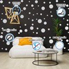 White Circle Dot Stickers 200 pcs - Small Round Dots