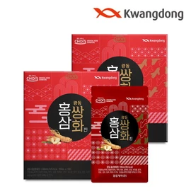 Guangdong Red Ginseng Ssanghwajin (100mlX10 packets) / 광동  홍삼 쌍화진(100mlX10포) X 2박스