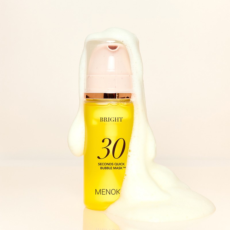 MENOKIN 30 Seconds Quick Bubble Mask Bright 95ml - MENOKIN