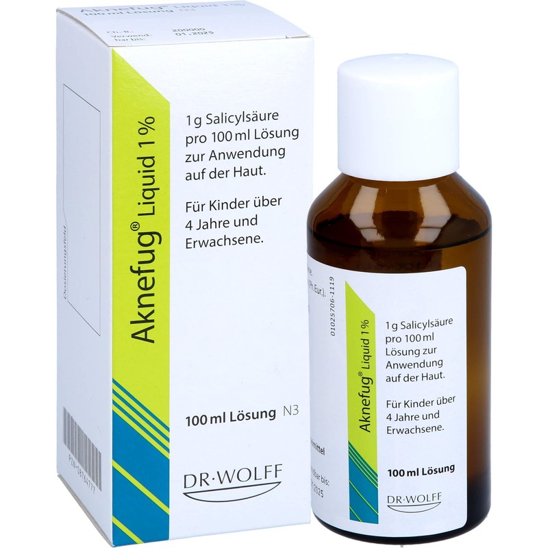 Aknefug Liquid 1% 100 ml
