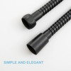 OFFO Shower Hose Oil Rubbed Bronze Kink Free Stainless Steel