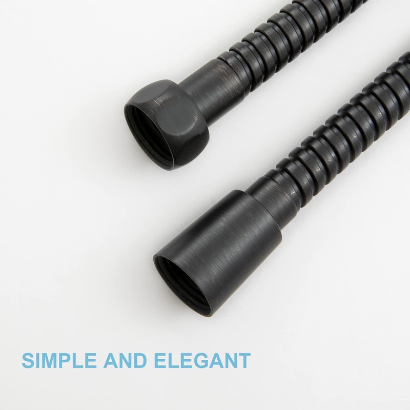 OFFO Shower Hose Oil Rubbed Bronze Kink Free Stainless Steel