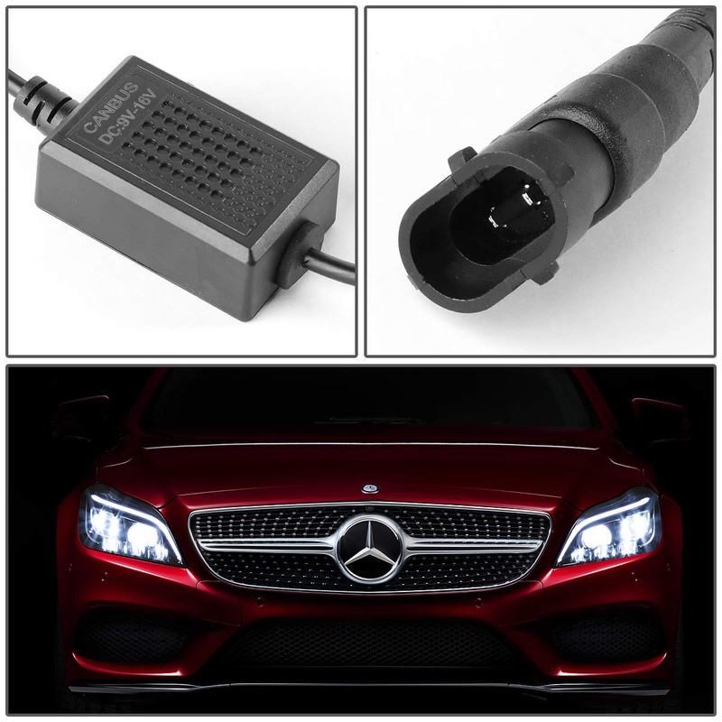 DNA Motoring HID-LED-LB-9005 Pair of LED Light Bulbs