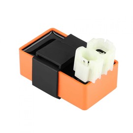 Qiilu Racing GY6 4-Stroke CDI Racing 6-Pin CDI Housing for Most Dune GY6 Go Kart P8v714 Scooter CDI 4-Stroke 50 cc