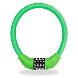 Bicycle Lock, Dial Lock, Keys, Wire Lock, 4-Digit Dial, Can Change the Dial PIN Code, Length 15.7 inches (400 mm), Diameter 4.1 inches (10.5 cm), Free Password Setting, No Key Required, Anti-Theft,