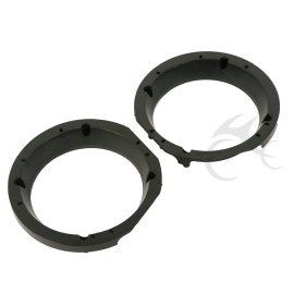 TCMT Speaker Adapters Rings 5.25" To 6" Fit For Harley Touring Road Glide 1998-2013