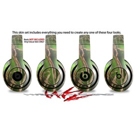 Skin Decal Wrap Works with Beats Studio 2 and 3 Wired and Wireless Headphones WraptorCamo Grassy Marsh Camo Neon Green Skin Only Headphones NOT Included