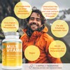LINEAVI Multivitamin 120 Vegan Capsules (4 Month Supply), High Dose