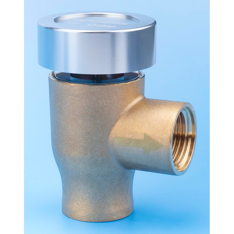Lead-Free Brass Vacuum Breaker BackFlow Preventer Valve 1/2 inch Replacement
