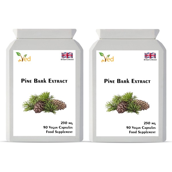 Pine Bark Extract 250 mg | 90 Vegan Capsules |