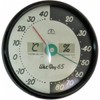 Ishihara Thermometer Manufacturing No.12C 2.6 inch (65 mm) Round Thermo-Hygrometer,