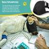 OHCOZZY Dog Calming Cap, Soft Dog Eye Mask Adjustable Mouth