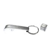 Miniblings Bottle Opener Key Ring Chain Silver 54Mm Keyring