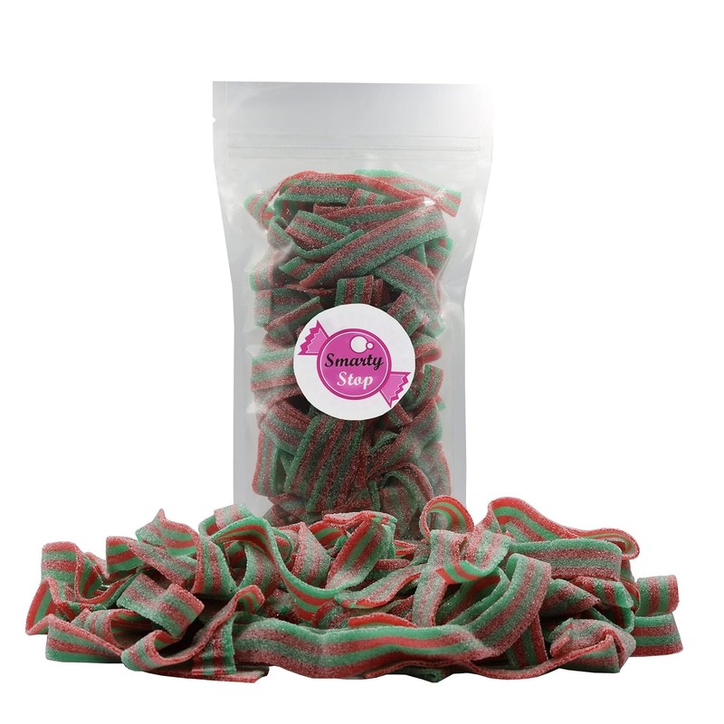 Smarty Stop Every Sour Belts Flavor Gummy Candy 1 Pound