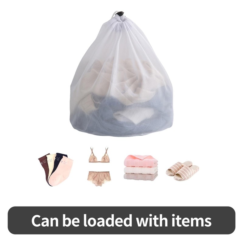 Pack of 2 Large Laundry Nets, Laundry Bag, Washing Machine,