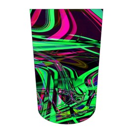 Heal with Appeal Shrinker Sock Bold rich pattern V8 BTKA lrg, Prosthetic Stump Shrinker amputee sock