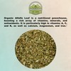 ZeeHERBS Organic Alfalfa Leaf 4 oz. (113g) Pack, USDA Certified
