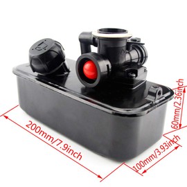 795477 Carburetor + 494406 Fuel Tank + 698369 Air Filter Kit Compatible with Briggs and Stratton 498809 498809A 795469 794147 699660 794161 498811 Engine Carburetor by LIYYOO