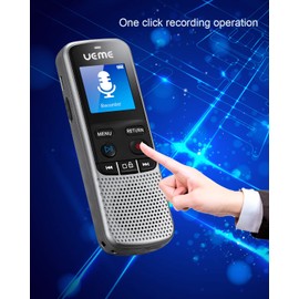 Small Digital Voice Recorder with Bluetooth, 2320 Hours Sound Dictaphone with Storage Bag, Warm Voice Sound for Notes, Dictation, Conversation, Interviews, and Meetings, Mp3 Playback, 32GB (Silver)