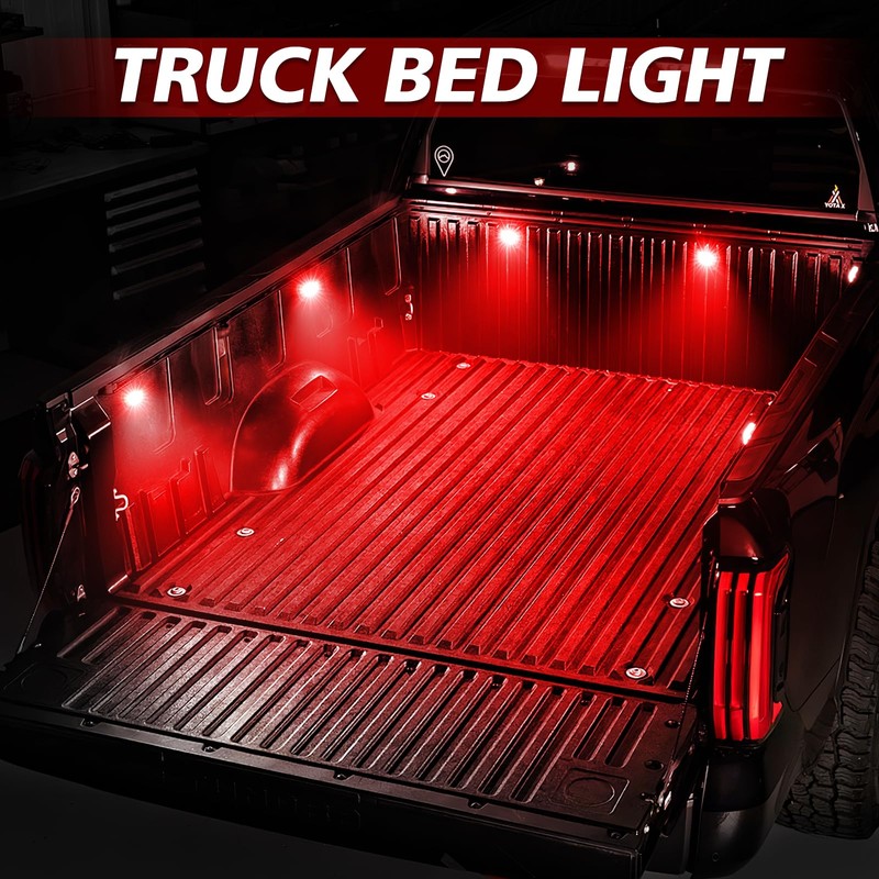 LTEODCHEW V-Pro LED UTV Dome Light RGBW, 12V Car Interior