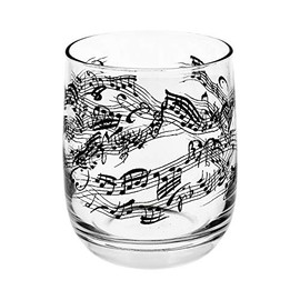 Glass Music Lines Nice Gift for Musicians