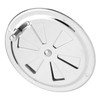 4in Air Ventilator Cover Stainless Steel Round Louvered Lid for