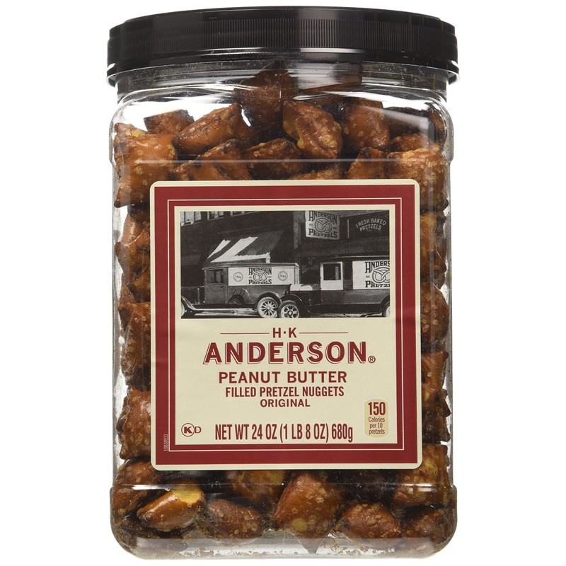Anderson Bakery Peanut Butter Nuggets Pretzel, 24-oz. - 2 PACK