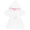 RuffleButts® - Vestido de playa con capucha para bebés y