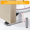 TOPTAKE Strongest Adjustable Spring Loaded Large Door Stopper - Heavy