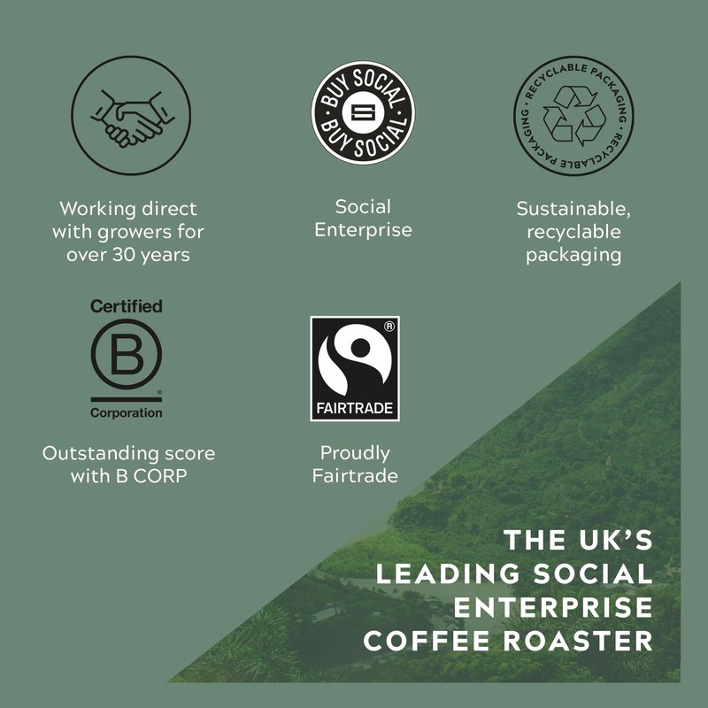 Café Direct Mayan Gold Mexico Organic Fairtrade Whole Bean Coffee