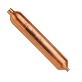 Refrigeration Copper Filter Drier, 15g, 1/4 to 1/4 Tube, Universal Fridge Component