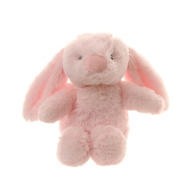 Ziggle - Plush Toy - Newborn Essentials, Baby Toy, New Mum Gifts, New Baby Gift, Eco Friendly Recycled - Pink Bunny