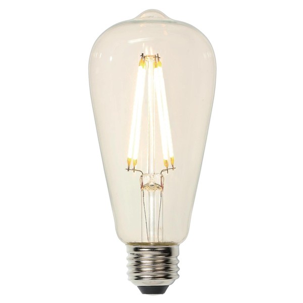 Westinghouse 0518200 40-Watt Equivalent ST20 Dimmable Clear Filament LED Light Bulb with Medium Base