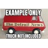 Tiny Tonka Truck Detroit News Decals For Tiny Tonka Van,
