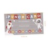 PLAFOPE 100Pcs Cartoon Classroom Punch Cards Reward Punch Cards for