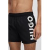 HUGO Men's Abas Swimming Trunks, New - Black1