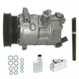 RYC Remanufactured AC Compressor Kit PXE16 Fits VW Jetta 2.5L-L5 2005-2014