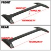 ECOTRIC Aluminum Roof Rack Cross Bars Compatible with 2009-2017 Chevy
