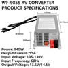 𝟐𝟎𝟐𝟓 𝐔𝐩𝐠𝐫𝐚𝐝𝐞 WF-9855 55 Amp Power Converter, Rv Power Converter,