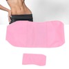 Castor Oil Pack Wrap Waterproof Oil Proof Adjustable Elastic Strap