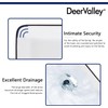 DeerValley 19" x 15" Bathroom Sink, Bathroom Vessel Sink Rectangular